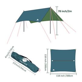 Anyoo-Camping-bche-impermable-Portable-Ripstop-Rain-Tarp-Parasol-Compact-Lger-Abri-tanche-pour-Randonne-Backpacking-Picnic-0-0
