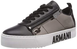 Armani Exchange Mirror Lace Up Snealer, Sneakers Basses Femme Armani Exchange Mirror Lace Up Snealer, Sneakers Basses Femme