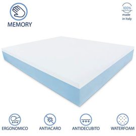 Baldiflex Matelas Amazonia Plus, Mousse de Mémoire de 4 cm Epaisseur 20 cm, Revetement: Coutil en Tissu Microfibre Polycoton. Baldiflex Matelas Amazonia Plus, Mousse de Mémoire de 4 cm Epaisseur 20 cm, Revetement: Coutil en Tissu Microfibre Polycoton. 3