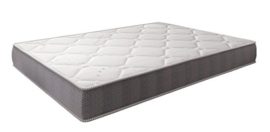 El almacén Del colchón – Matelas Mousse, modèle Star Plus – Toutes Les Dimensions, Blanc et Gris El almacén Del colchón – Matelas Mousse, modèle Star Plus – Toutes Les Dimensions, Blanc et Gris 2