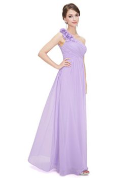 Ever-Pretty Robe de Soirée Longue Femme Seule Épaule en fleurss Taille Empire 08237 Ever-Pretty Robe de Soirée Longue Femme Seule Épaule en fleurss Taille Empire 08237 6