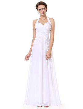 Ever-Pretty Robe de Soiree Robe de Ceremonie Longue Halter en Ruche 08487 Ever-Pretty Robe de Soiree Robe de Ceremonie Longue Halter en Ruche 08487 2