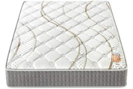 Matelas Essem – Double technologie : Ressorts ensachés + Mousse Haute Densité 35kg/m3 – 25cm épaisseur totale – Indépendance de couchage – Soutien tonique et durable Matelas Essem – Double technologie : Ressorts ensachés + Mousse Haute Densité 35kg/m3 – 25cm épaisseur totale – Indépendance de couchage – Soutien tonique et durable 3