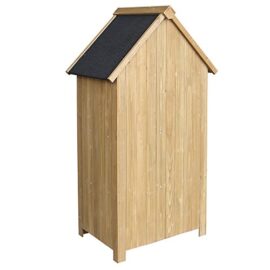 WilTec-Cabane-de-Jardin-troite-en-Bois-de-Sapin-avec-Toit-Tar-770x540x1420mm-cabane–Outils-0-1