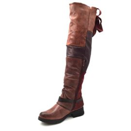 Angkorly-Chaussure-Mode-Cuissarde-Botte-Motard-Souple-Couverte-Femme-lanire-Boucle-Noeud-Talon-Bloc-35-CM-Intrieur-Lgrement-Fourre-0-0