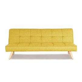 Designetsamaison-Banquette-Clic-Clac-3-Places-Jaune-Siljan-0