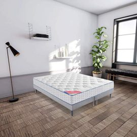 Dunlopillo-Enchante-Ensemble-Matelas-et-sommier-Pieds-Autres-Blanc-et-Gris-0-0