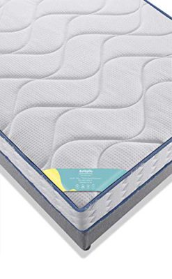 Dunlopillo Futée Ensemble Matelas et sommier + Pieds, Autres, Blanc et Gris Dunlopillo Futée Ensemble Matelas et sommier + Pieds, Autres, Blanc et Gris 4