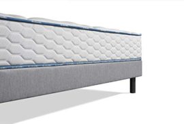 Dunlopillo Prodigieuse Ensemble Matelas et sommier + Pieds, Autres, Blanc et Gris Dunlopillo Prodigieuse Ensemble Matelas et sommier + Pieds, Autres, Blanc et Gris 5