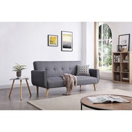 Mon Usine Discount Le Linnea : Canapé scandinave Convertible 3 Places Gris Mon Usine Discount Le Linnea : Canapé scandinave Convertible 3 Places Gris 4