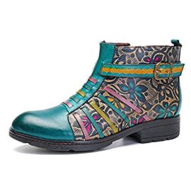 Socofy-Bottes-Femme-Bottines-en-Cuir-A-Talon-Haut-Boots-2017-Chaussures-de-Ville-Hiver-Printemps-Design-Original--Style-Ethnique-Rouge-Marron-Bleu-0