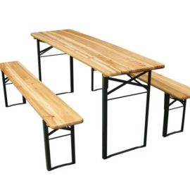 Table-et-Bancs-de-Jardin-Lot-de-3-pices-1-Table-et-2-Bancs-177-x-46-x-75-cm-Idal-pour-Fte–Louvert-avec-Surface-Laque-en-Bois-de-Sapin-Pliable-Meuble-de-Jardin-de-Fte-Table-avec-2-Bancs-Table-Picnic-0