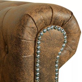 vidaXL-canap-Chesterfield-232-3-Places-Cuir-Artificiel-1455-x-76-x-70-cm-Marron-Fauteuil-0-1