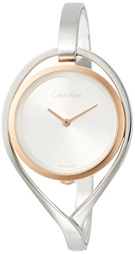 Calvin Klein Femme Analogique Quartz Montre avec Bracelet en Acier Inoxydable K6L2MB16 Calvin Klein Femme Analogique Quartz Montre avec Bracelet en Acier Inoxydable K6L2MB16