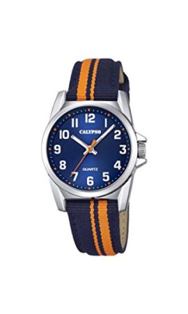 Calypso Mixte Analogique Classique Quartz Montre avec Bracelet en Nylon K5707/4 Calypso Mixte Analogique Classique Quartz Montre avec Bracelet en Nylon K5707/4