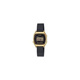 Casio – Montre Casio Collection Maille milanaise Noire (la670wemb-1ef) Casio – Montre Casio Collection Maille milanaise Noire (la670wemb-1ef)