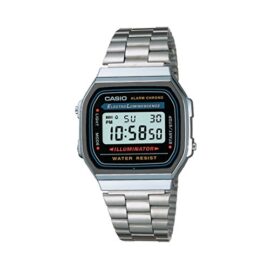 Casio Vintage A168WA-1WDF – Montre-Bracelet Numérique, Argent Casio Vintage A168WA-1WDF – Montre-Bracelet Numérique, Argent