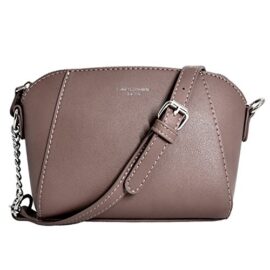 David Jones – Petit Sac Bandoulière Femme Forme Trapèze – Sac à Main Chaîne Argentée Porté Epaule – Besace Sacoche Imitation Cuir PU Rigide – Pochette Ville Mode Shopping Chic Tendance David Jones – Petit Sac Bandoulière Femme Forme Trapèze – Sac à Main Chaîne Argentée Porté Epaule – Besace Sacoche Imitation Cuir PU Rigide – Pochette Ville Mode Shopping Chic Tendance