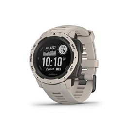 Garmin Instinct GPS Smartwatch Outdoor Satellitar Wrist Heart Rate Tundra 010-02064-01 Garmin Instinct GPS Smartwatch Outdoor Satellitar Wrist Heart Rate Tundra 010-02064-01