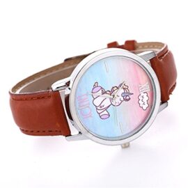 Homim-Montre-Quartz-Femmes-Cadran-Rond-avec-Motif-de-Cheval-Horse-Mignon-Batterie-Analog-pour-les-filles-0-0