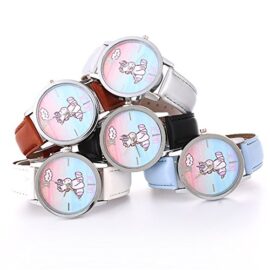 Homim-Montre-Quartz-Femmes-Cadran-Rond-avec-Motif-de-Cheval-Horse-Mignon-Batterie-Analog-pour-les-filles-0