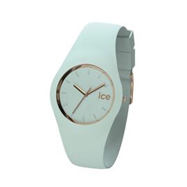 Ice-Watch-Ice-Glam-Pastel-Aqua-Montre-Verte-pour-Femme-avec-Bracelet-en-Silicone-0-0