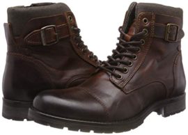 Jack-Jones-Jfwalbany-Leather-Brown-Stone-STS-Bottes-Motardes-Homme-0-3