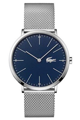 Lacoste-Homme-Analogique-Classique-Quartz-Montres-bracelet-avec-bracelet-en-Acier-Inoxydable-2010900-0