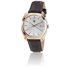 Lip – Montre Homme Général de Gaulle Acier Rose – 671368 Lip – Montre Homme Général de Gaulle Acier Rose – 671368