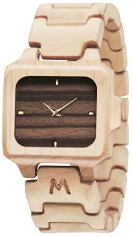 MATOA Montre en Bois Fait Main | Fabriqué à partir de Bois tropicaux | Boîte Cadeau spéciale en Acajou | Montre à Bois pour Hommes MATOA Montre en Bois Fait Main | Fabriqué à partir de Bois tropicaux | Boîte Cadeau spéciale en Acajou | Montre à Bois pour Hommes