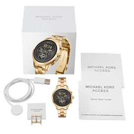 Michael-Kors-Femmes-Montre-Connecte-avec-Bracelet-en-Acier-Inoxydable-MKT5045-0-0