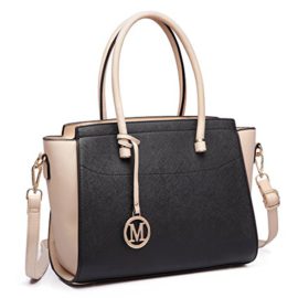 Miss-Lulu-la-Mode-Femme-Sac–main-PU-Leather-Tote-Poigne-suprieure-Sacs–bandoulire-0-0