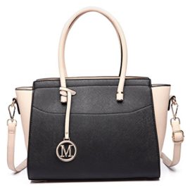 Miss-Lulu-la-Mode-Femme-Sac–main-PU-Leather-Tote-Poigne-suprieure-Sacs–bandoulire-0