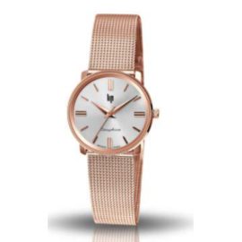 Montre LIP DAUPHINE Femme en Acier Milanais Doré Rose 671470 Montre LIP DAUPHINE Femme en Acier Milanais Doré Rose 671470 3