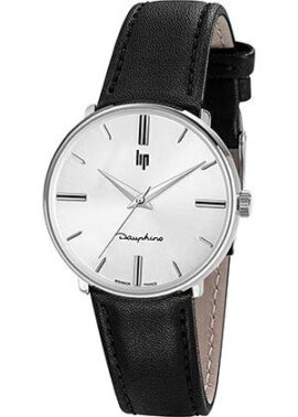 Montre Lip Homme Dauphine Métal Noir 671295 Montre Lip Homme Dauphine Métal Noir 671295 2