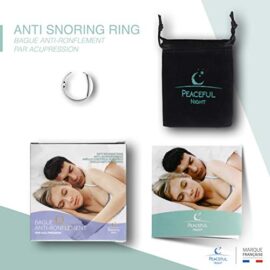 Peaceful Night – Bague anti-ronflement – Solution naturelle, efficace et discrète pour arrêter de ronfler et passer une nuit calme et reposante Peaceful Night – Bague anti-ronflement – Solution naturelle, efficace et discrète pour arrêter de ronfler et passer une nuit calme et reposante 3