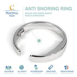 Peaceful Night – Bague anti-ronflement – Solution naturelle, efficace et discrète pour arrêter de ronfler et passer une nuit calme et reposante Peaceful Night – Bague anti-ronflement – Solution naturelle, efficace et discrète pour arrêter de ronfler et passer une nuit calme et reposante 2