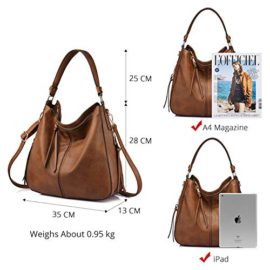 Sac Bandouliere Cuir Synthétiqu Sac Hobo Femme Grand Sacs à Main Designer Vintage pour Les Femmes Sac Bandouliere Cuir Synthétiqu Sac Hobo Femme Grand Sacs à Main Designer Vintage pour Les Femmes 4