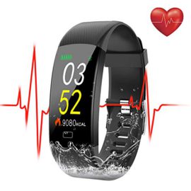 SEZAC [Étanche IP68 Montre de Suivi de la Condition Physique, Moniteur de fréquence Cardiaque, Compteur de Pas Smartwatch, Moniteur de Sommeil pour Femmes SEZAC [Étanche IP68 Montre de Suivi de la Condition Physique, Moniteur de fréquence Cardiaque, Compteur de Pas Smartwatch, Moniteur de Sommeil pour Femmes