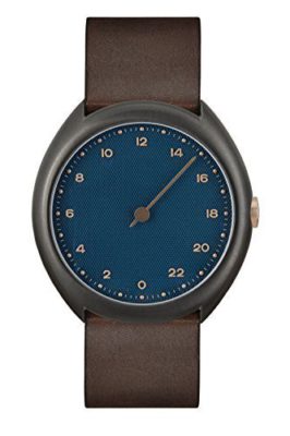 Slow-O-14-Montre-bracelet-Mixte-Cuir-couleur-Marron-fonc-0