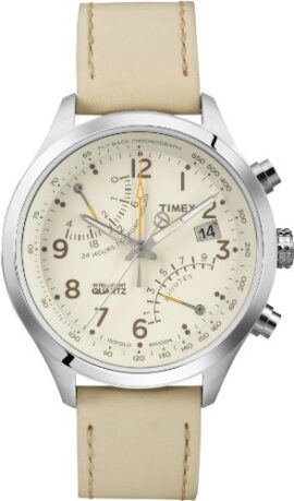 Timex montre à quartz pour homme avec affichage analogique et bracelet cuir Timex montre à quartz pour homme avec affichage analogique et bracelet cuir