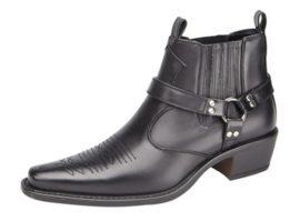 Us-Brass-Bottes-de-cow-boy-homme-Noir-noir-46-0