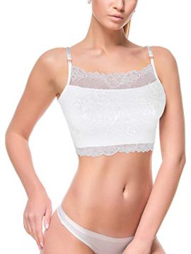 3-Pices-Camisole-en-Dentelle-Demi-Camisole-en-Dentelle-Bandeau-Top–Col-en-Dentelle-Camisole-Soutien-Gorge-avec-Bretelle-Rglable-pour-Femmes-Filles-0-2