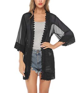 Aibrou-Kimono-Mousseline-de-Soie-Plage-Cardigan-Femme-t--Manches-34-Outwear-Chle-Lche-Cover-Up-0