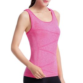 Disbest-Dbardeur-et-Tops-de-Sport-Gilet-Femme-T-Shirt-sans-Manches-Yoga-Fitness-Elastic-Vest-0-0