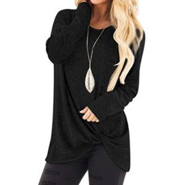 Femmes-Mode-Chic-sans-Bretelles-Tunic-en-Vrac-Grande-Taille-Manche-Longue-O-Cou-Pullover-Dcontracte-Solide-Sweatshirt-Twist-Ensemble-Asymtrique-Ourlet-T-Shirt-Hauts-Dcontract-Chemisier-0