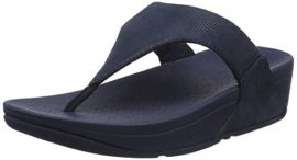 FitFlop-Lulu-Toe-Thong-Sandals-Shimmer-Check-Femme-0