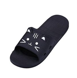 QinMM-Hommes-Femmes-Pantoufles-Flip-Flops-Tongs-3D-Bande-Dessine-Anim-Chat-Mignon-Chaussures-de-Plage-Sandale-Bout-Ouvert-t-Mode-Antidrapant-Impermable-Souple-0