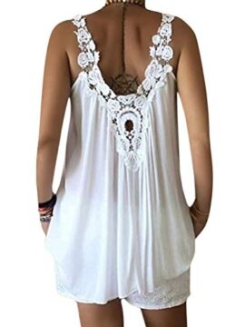 Shallood-Femme-t-Dentelle-Col-V-Chic-Dbardeur-Tank-Top-T-Shirt–sans-Manches-Sexy-Sling-Couleur-Unie-Gilet-Tee-Shirt-Vest-Tops-Slim-Fit-0-1