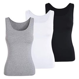 TAIPOVE Débardeurs Femme Soutien-Gorge Intégré Camisole Rembourré Camis Tanks TAIPOVE Débardeurs Femme Soutien-Gorge Intégré Camisole Rembourré Camis Tanks